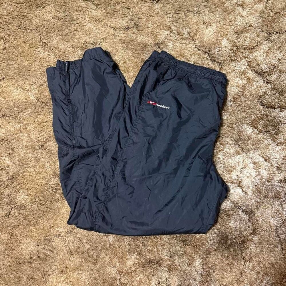 Vintage 90s Reebok Sweatpants Joggers Black Large